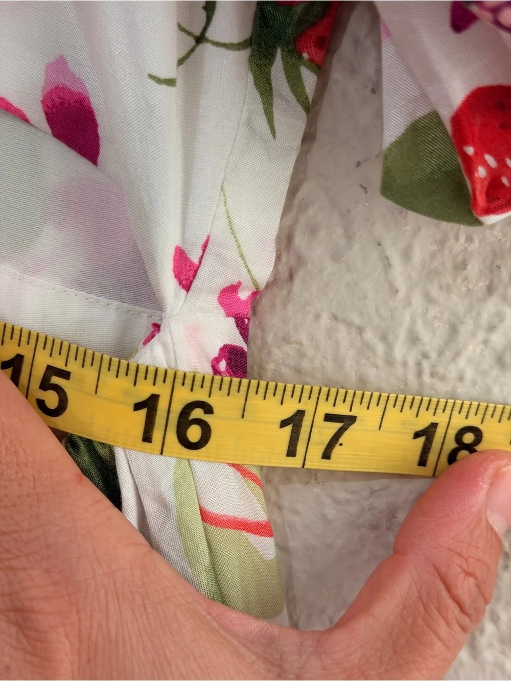 Abercrombie & Fitch Drama Puff Sleeve Maxi Dress in a vibrant red & pink floral